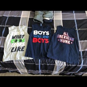 5t boys tank top bundle